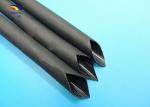 Flame-retardant heavy wall polyolefin heat shrinable tube with / without
