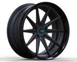24 Inch 5x112 3 Piece Wheels Matt Black Aluminum Alloy OEM