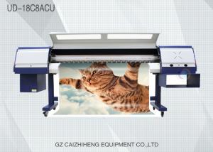 Wholesale High Speed Galaxy Eco Solvent Printers Doule 4 Color Aluminum Platform 18C8ACU from china suppliers