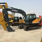 Korea Brand Hyundai 150 Crawler Used medium Excavator 15 Ton Digger for