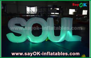 Wholesale Giant Inflatable Letters Make To Order Company Name Logo Desgin from china suppliers