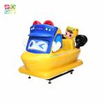 Fiberglass Car Kiddie Ride 1 Seat Fire Engine Theme For Children