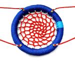 Outdoor Playground Net Swing Round 80cm 100cm 4 Strand wear resistance