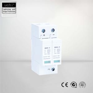 Wholesale 2 Pole DC Surge Protection Device 48V Suggest Fuse 63A MOV Technology from china suppliers
