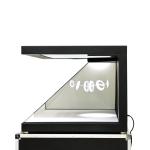 Sheet Metal 3D Hologram Display LED Screen Advertising Showcase VGA HDMI