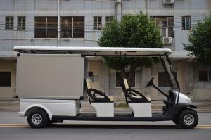Wholesale 4 Passenger Electric Utility Vehicle with Rear Closed Box from china suppliers