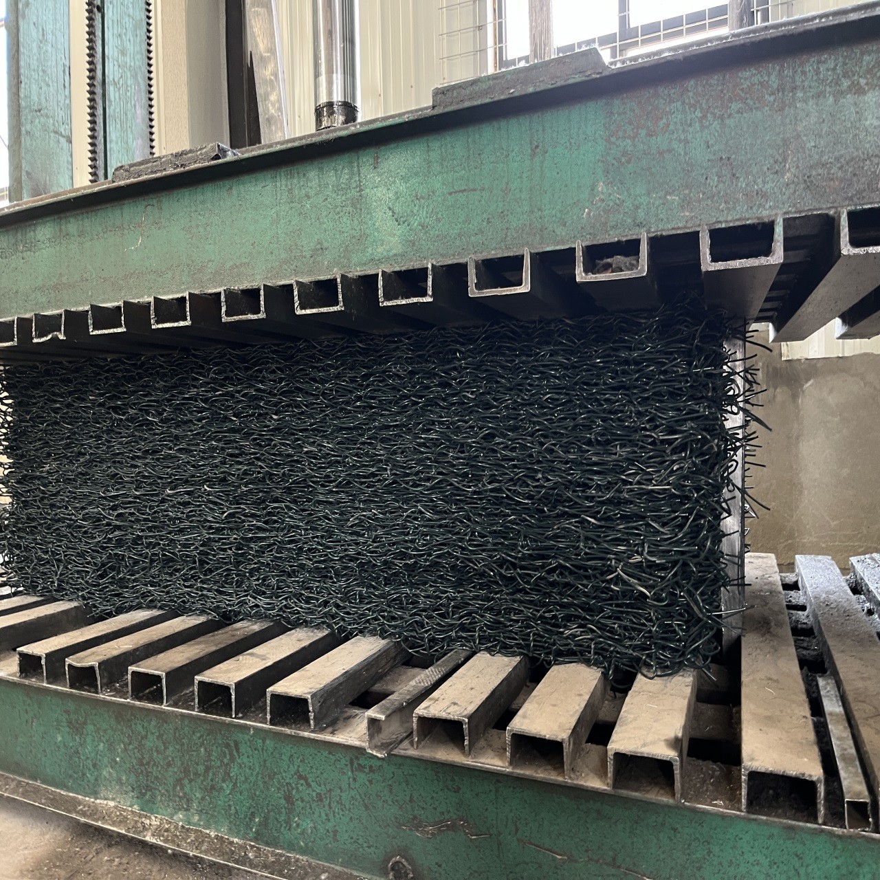 PVC Coated Galvanized Wire Mesh Gabion Box 1*1*1 M Green For Rock Fall Protection