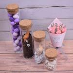 Yuelin DIY Glass Tube Cork Tops 5000pcs Corrosion Resistance