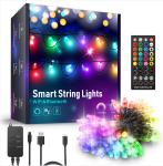 LED String Light Outdoor Waterproof Fairy Lights Smart LED Garden Light for