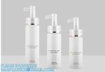 Shampoo Pump Bottle, Luxury Silver Cosmetic Packaging Face Cream Serum Essence