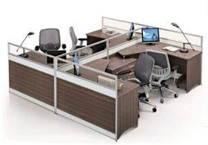 Wholesale modern office panel workstation for 4 persons,#JO-7026 from china suppliers