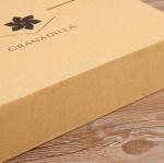 Hair Bundles Paper Box Packaging With Ribbon Closure