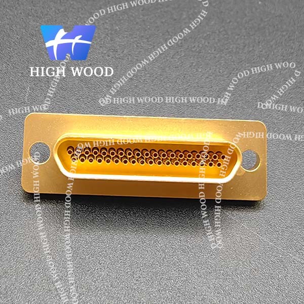 J30J SERIES Glass Sintered Gas Sealed Rectangular Electrical Connector , J30JM1-37ZKS