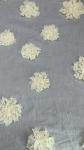 Leafy Tulle Mesh Fabric Embroidered Lace Fabric Floral Breathe Mesh Leafy For