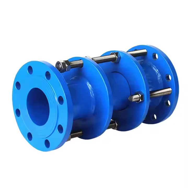 Carbon Steel Flexible Universal Dresser Coupling Blue Epoxy Coated Joints