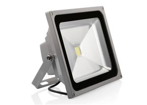 Wholesale 100 Watt Gray IP65 Led Flood Light Fixtures , 4000K Projector Spotlight For Yard from china suppliers