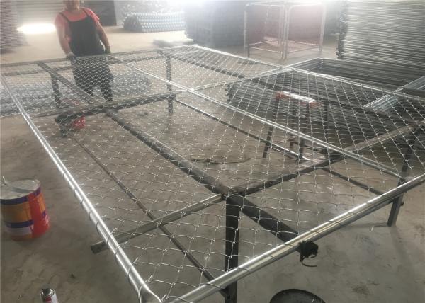 6'x10' temporary chain link fence ,construction panels tubing 1½"(38mm) x 15.5ga