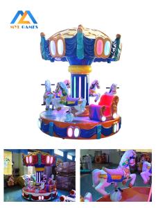 Wholesale Six Players Coin Operated Carousel / Rotating Carousel Rotating Horse from china suppliers