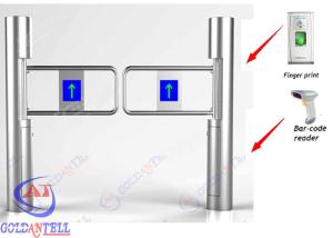 Wholesale Supermarket Bi - directional turnstile entry systems By Infrared Induction from china suppliers