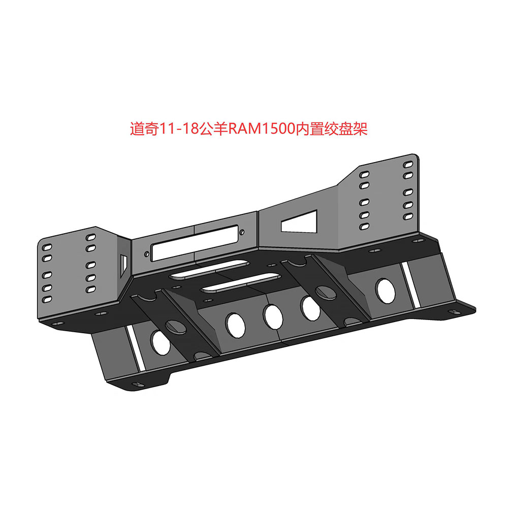 DODGE RAM Powder Coating Universal Winch Bull Bar Front Bumper Rear Bumper Tire Jerrycan Carrier