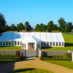 Reception Party Square Marquee Tent 10*10m Aluminum Alloy Structure Steel