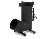 Black Brown Metal Fire Pit BBQ Stove for Patio Garden Fireplace Finishing Powder