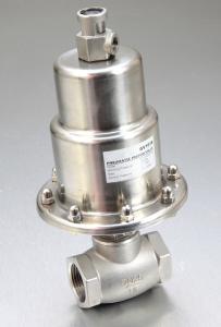 Wholesale Natural Steel Colour Angle Body Valve , PV900 2 / 2 Way Pneumatic Angle Valve from china suppliers