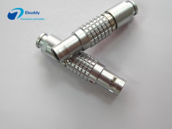 Miniature Circular Connectors Lemo Compatible 9 Pin FGG 0B Size , Circular Cable