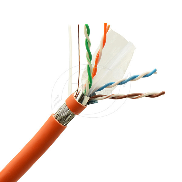 23AWG Solid Full Copper Cat6 Cable Bulk , Network Communication Cat 6 Ethernet Cable