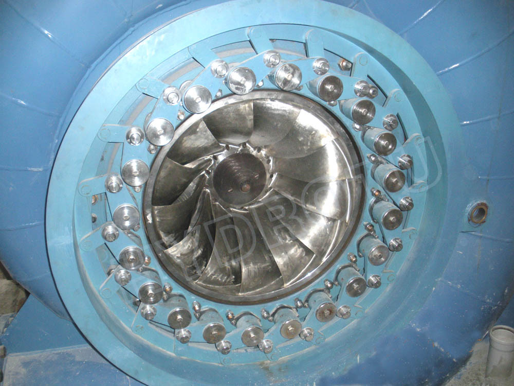 Horizontal / Vertical Shaft Francis hydro Turbine With Hydropower Project water head 30-300m