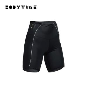 Wholesale Nylon Black SML size Hip Lifting Leggings BODYTIME Women Cycling Shorts from china suppliers