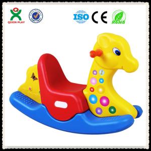Wholesale Plastic Rocking Horse for Pre School Equipment QX-155K from china suppliers