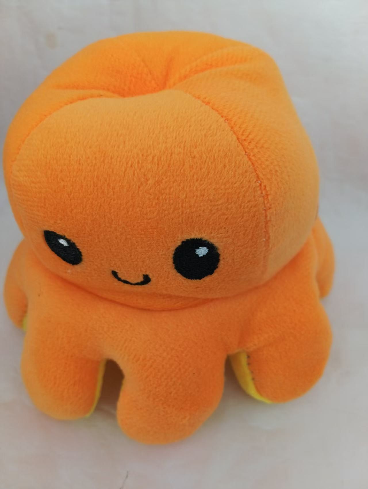 Plush toy stuffed toy holiday gift cute cartoon animal toy octopus baby orange toy