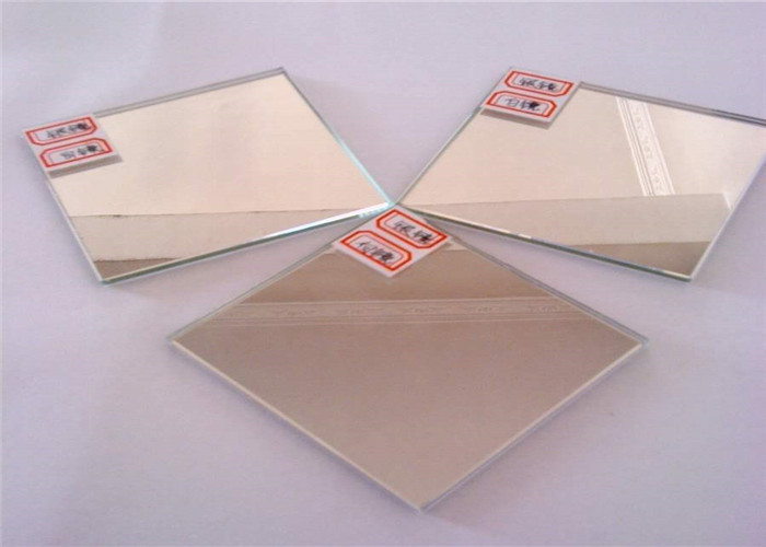 Environment Protection Silver Mirror Glass Sheets With 4mm - 10mm Thickness