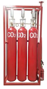 Wholesale 0.6kg/L Red CO2 Fire Suppression System For Commercial Buildings from china suppliers
