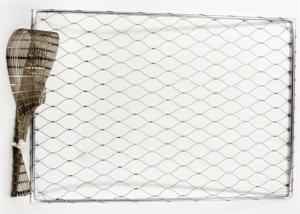Wholesale Diamond 302 Stainless Steel Ferrule Rope Mesh Balcony Infill from china suppliers