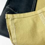 300Gsm RFD Dark Brown Denim Fabric Light Blue Jeans Fabric Cotton Poly