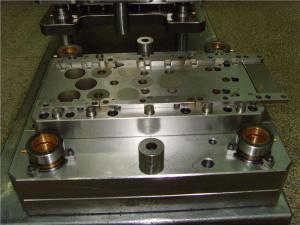 Wholesale Automotive Gasket 3 Row Progressive Die Stamping , Precision Metal Stamping Parts from china suppliers