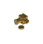 Antenna MCX Male Rf Right Angle Coaxial Connector AU Plated