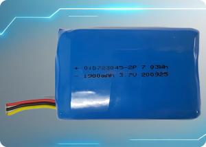 Wholesale OiD723045C-2P-1980 3.7V 1980mAh 2C Discharge 300 Cycles Lithium Polymer Battery from china suppliers