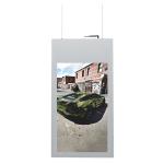 Restaurant 49 Inch Video Bf Player Ad Display Screen Size Customized