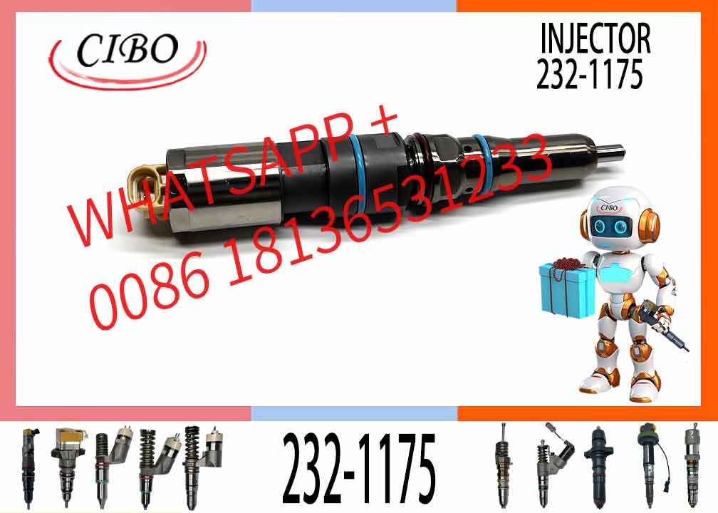 Diesel Common Rail Fuel Injector 232-1175 382-0709 392-9046 456-3509 456-3589 324-5467 For C9.3 Engine