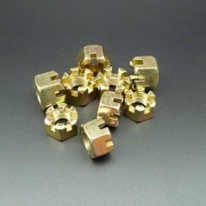 Wholesale DIN 935 Hexagon Slotted Castle Metric Coarse Carbon Steel Nuts from china suppliers