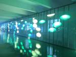 Waterproof Transparent Led Display Panel Glass Advertising Billboard Iron / Al