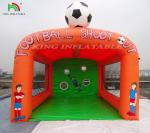Carnival Inflatable Football Toss Game , Inflatable Soccer Shooting
