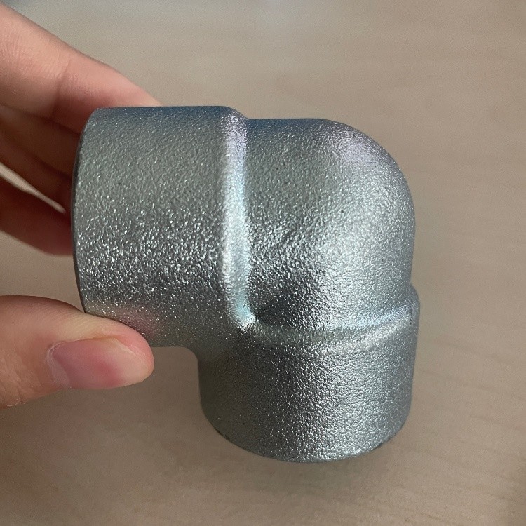 NXF ASTM B435 B572 5754 5798 Alloy X/2.4665/N06002 DN6-1200 2000-6000lb Pressure 90 Degree Thread Elbow