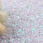 Nail Beauty Products Over Sky Star Sequin Mixed Glitter Mixed Color Chunky
