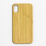 Premium PC Slim Carved Wood Mobile Phone Cases for Apple iPhone X