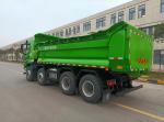 375Hp Heavy Dump Truck SHACMAN H3000 8x4 EuroV Dump Truck Green