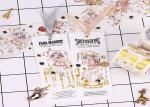 Transparent Adhesive Packing PET Foil Washi Tape